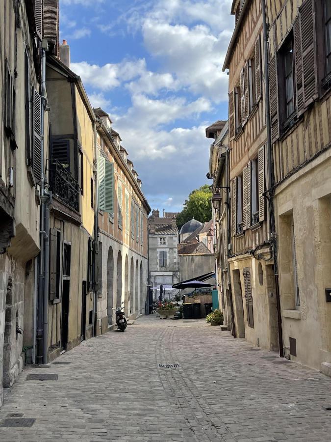 Appartement Le Paul Bert Auxerre Les Quais 2 Personnes Dış mekan fotoğraf